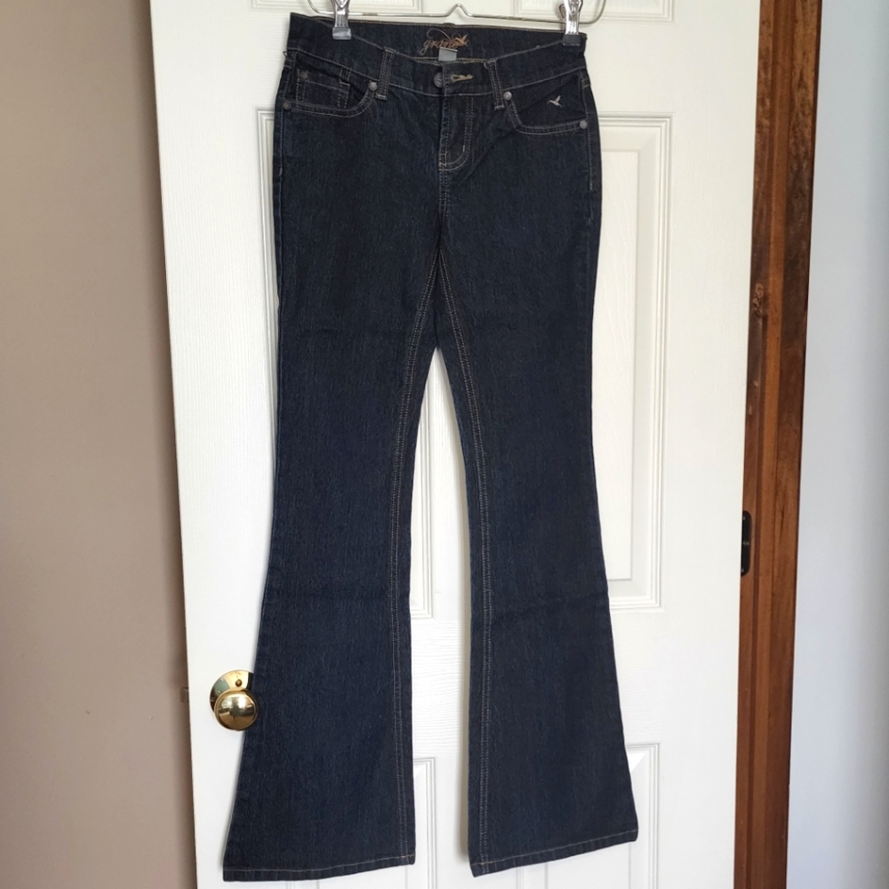 Grane Women's Dark Blue Jeans - Picture 1 of 8